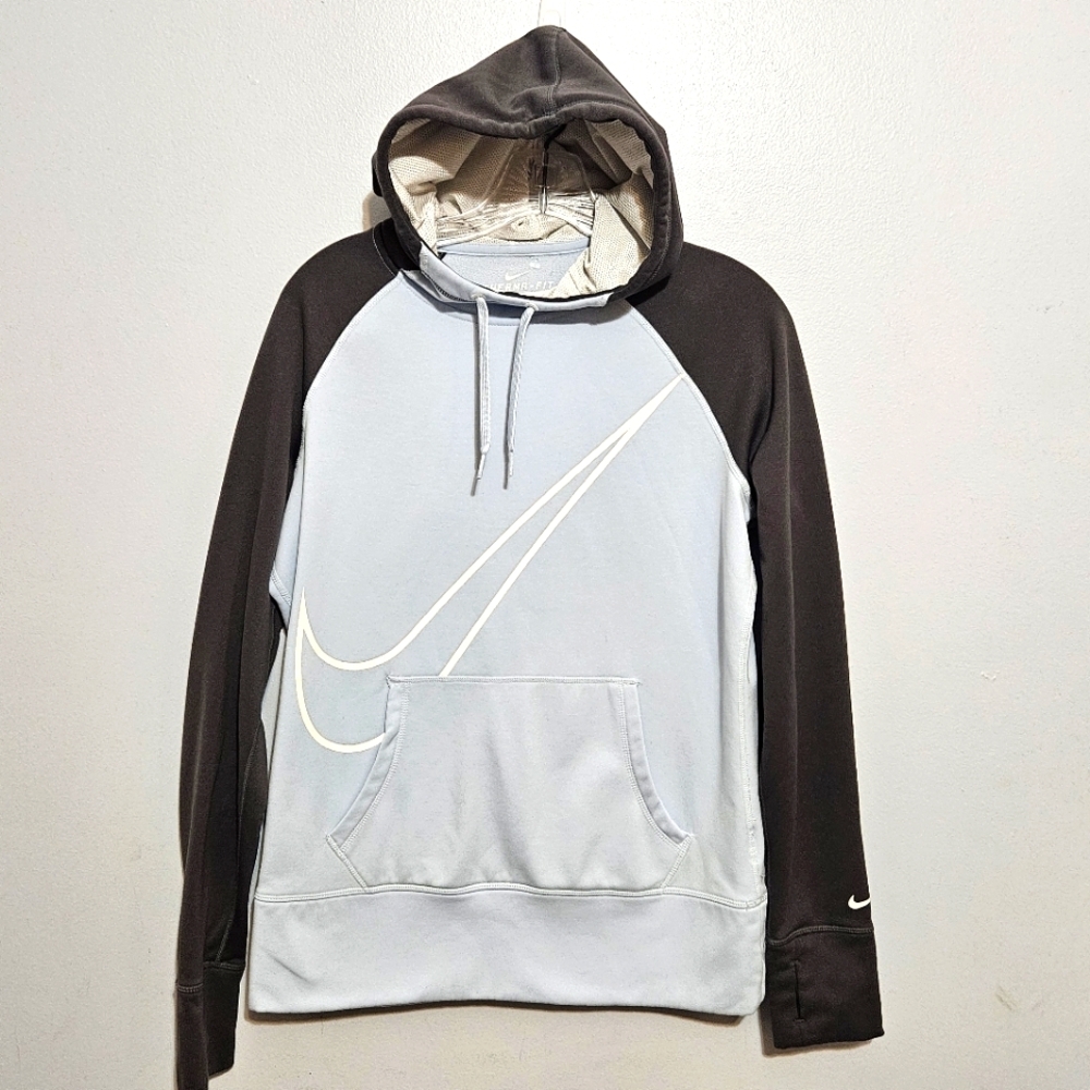 NIKE Womens Therma Fit Pullover Hooded Sweatshirt Shirt Top  - Sz Medium